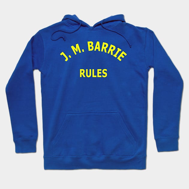 J. M. Barrie Rules Hoodie by Lyvershop